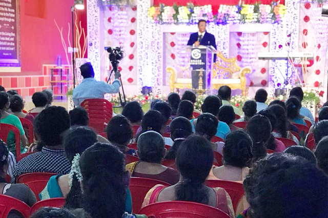 Grace Ministry Celebrated the Feast of Divine Mercy 2018 along with the 5th Anniversary of Prayer Center with grandeur in Mangalore here on April 6, 2018.